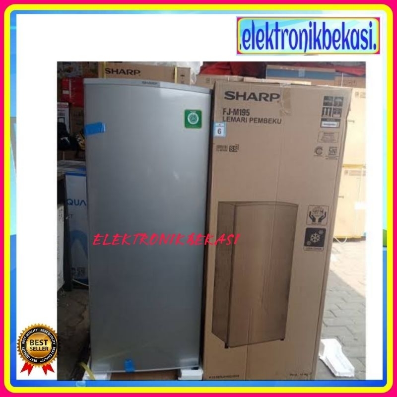 FREEZER SHARP FJM 195 / FREEZER SHARP 8 RAK FJM 195 SS