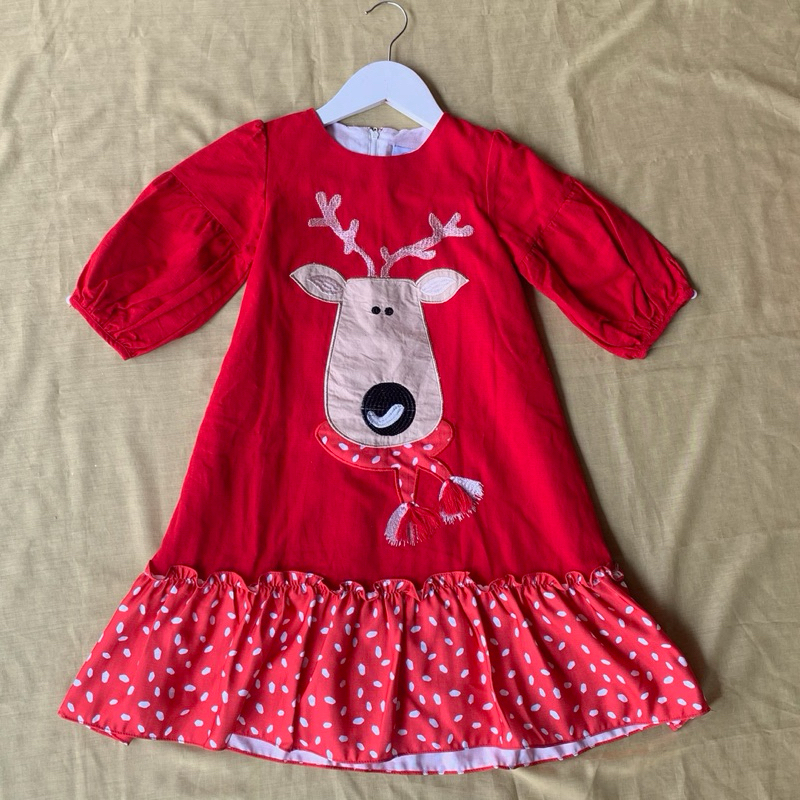 DONITA - DRESS RUSA ANAK ORIGINAL BRAND