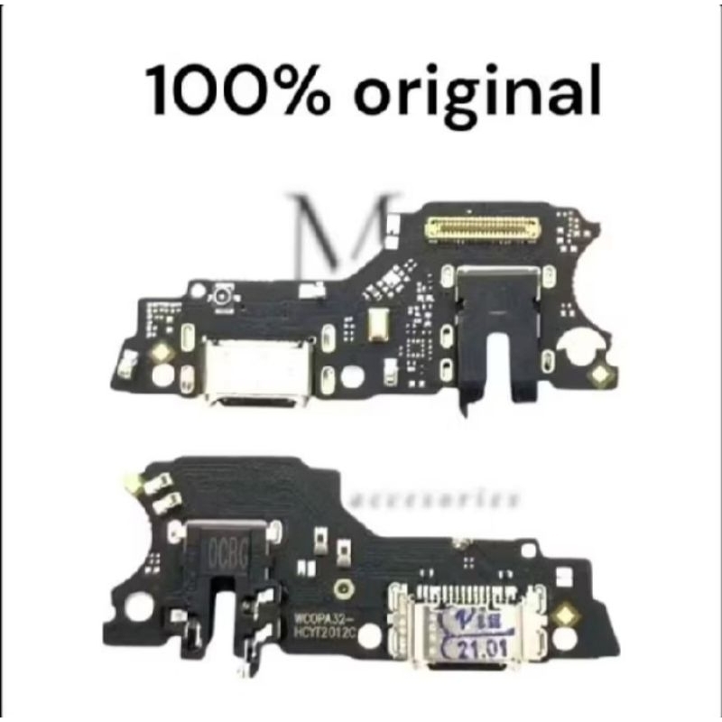 PAPAN CAS - KONEKTOR CAS OPPO A53 ORIGINAL 100%