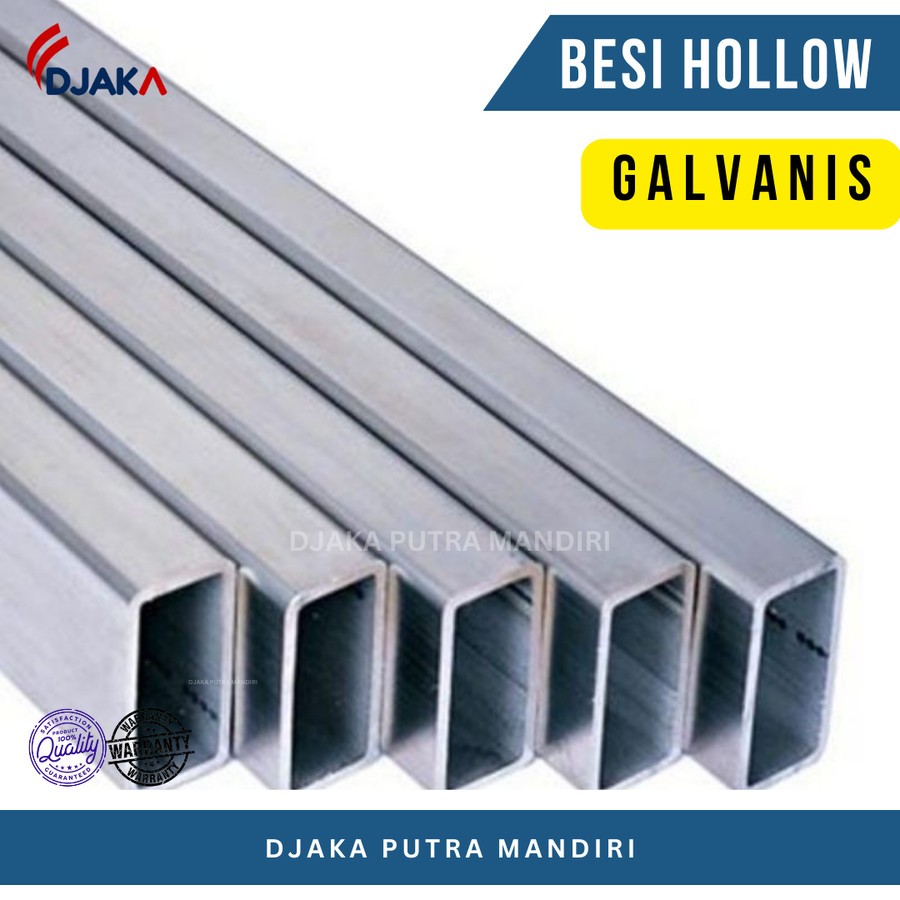 ready] Besi Holo - Hollow Galvanis 40 x 40