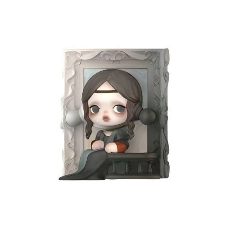 POPMART Ori Skullpanda Mona Lisa 8.8cm Figure PM418