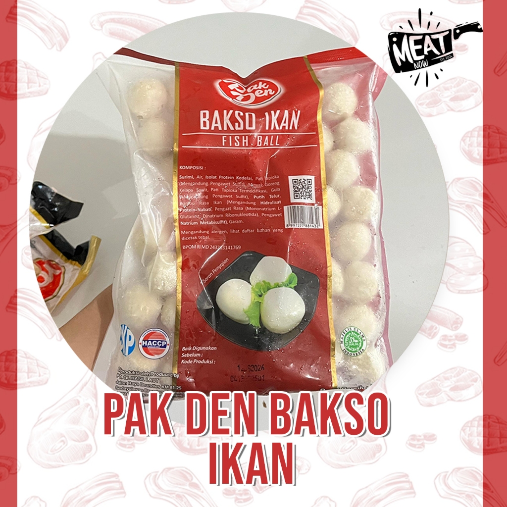 

Pak Den Bakso Ikan/ Bakso Ikan Murah