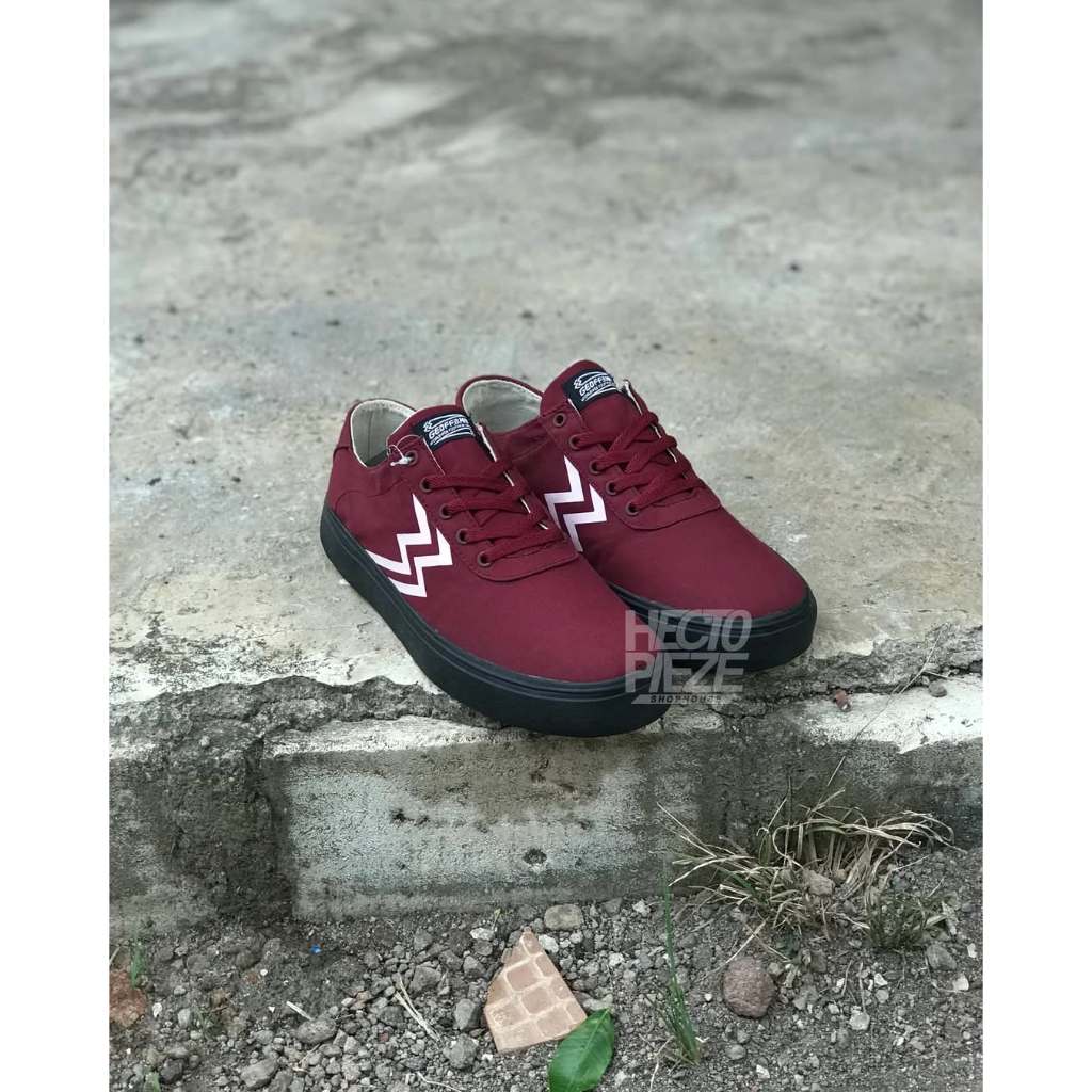 Geoff Max - Vista Port Royale Black | Sepatu Sneakers