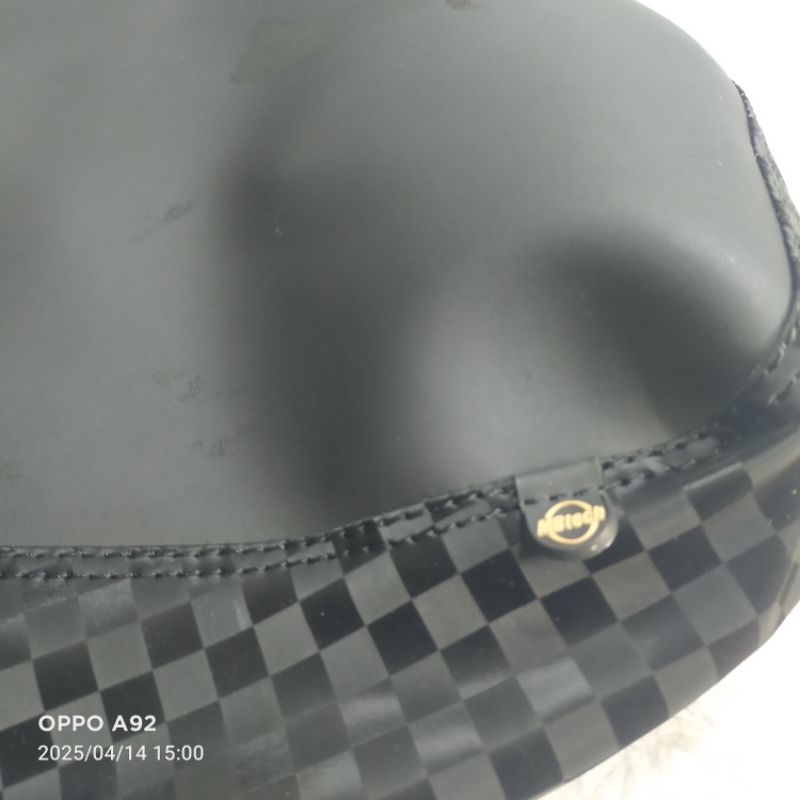 kulit jok RX king bahan MBtech Carrera original, kombinasi bahan karbon catur