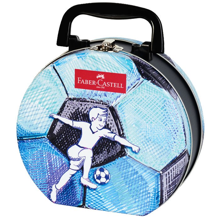 

Faber-Castell Connector Pen Soccer Bag Tin set 33 Spidol Warna 33 Warna