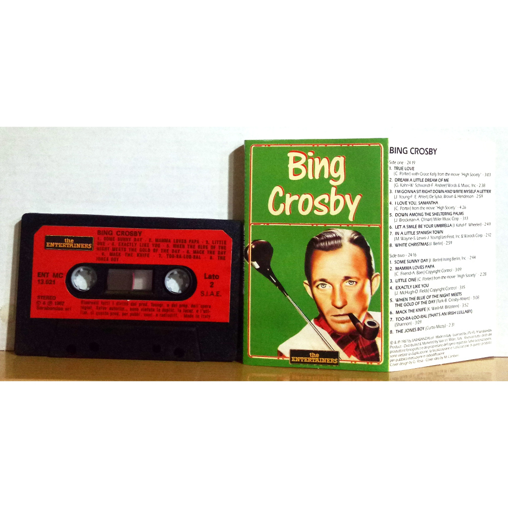 BING CROSBY - BING CROSBY - Kaset Impor