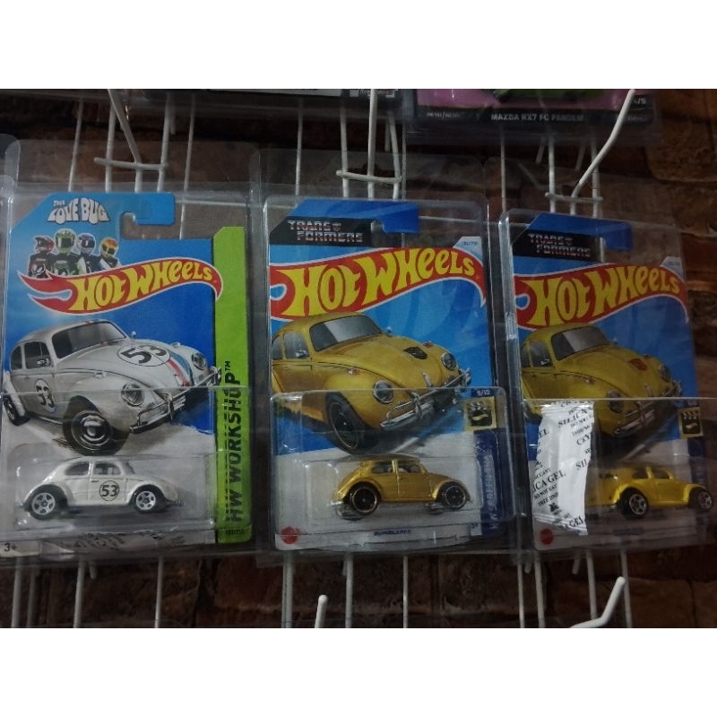Paket Hotwheels VW Herbie & Bumblebee