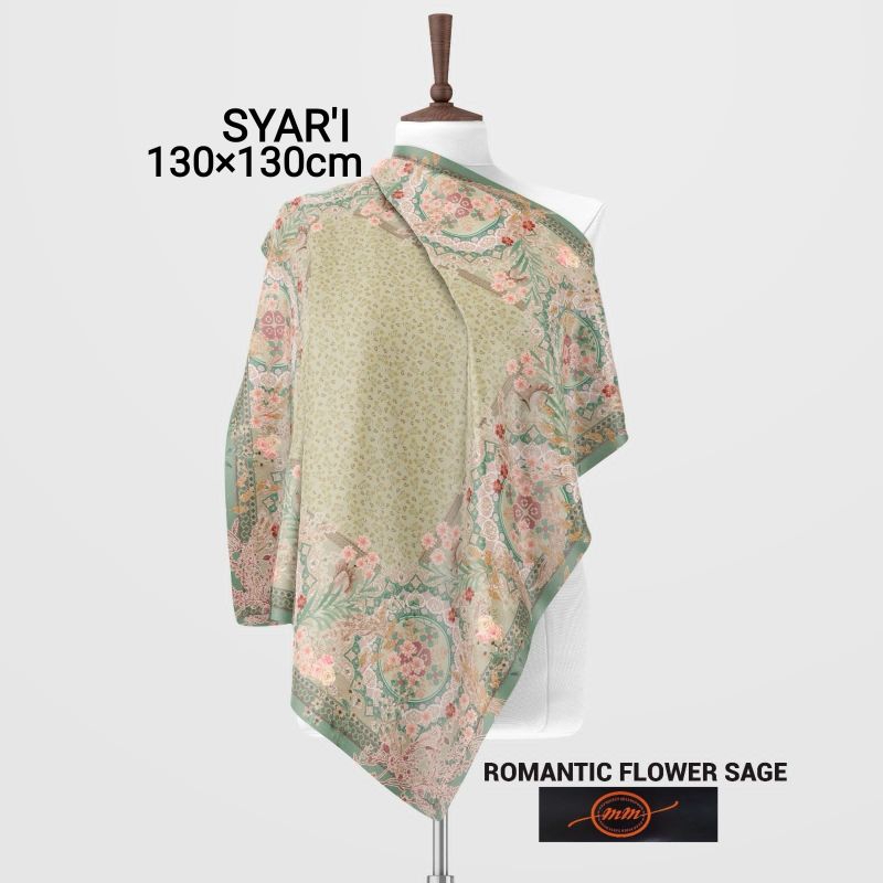 segi Empat Voal motif Premium syar'i/hijab segi Empat syar'i/kerudung motif Syar'i/Voal motif terbar