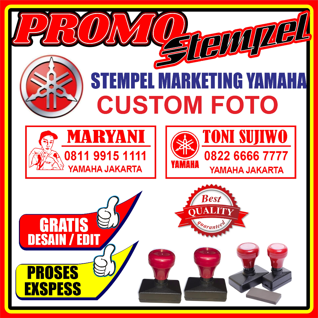 

Stempel Flash Otomatis untuk Brosur Marketing Motor Yamaha Stempel Praktis, Stempel Brosur Motor Yamaha, Stempel Otomatis Flash Cepat Praktis Hemat