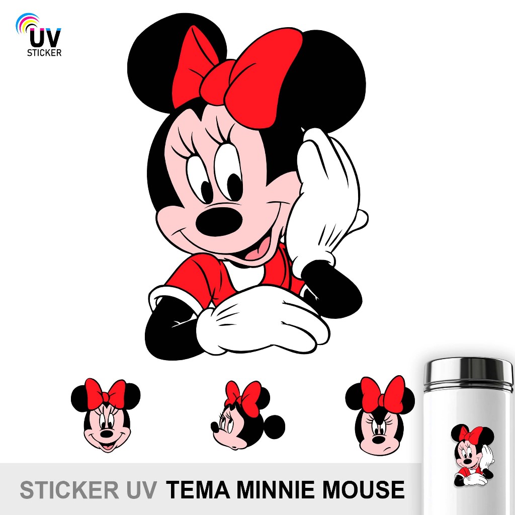 

STIKER UV - TEMA MINNIE MOUSE | STICKER UV, STICKER MOTOR, STICKER MOBIL, STICKER HELM, STICKER TUMBLER, STICKER 3D, STICKER UV DTF BY UVSticker