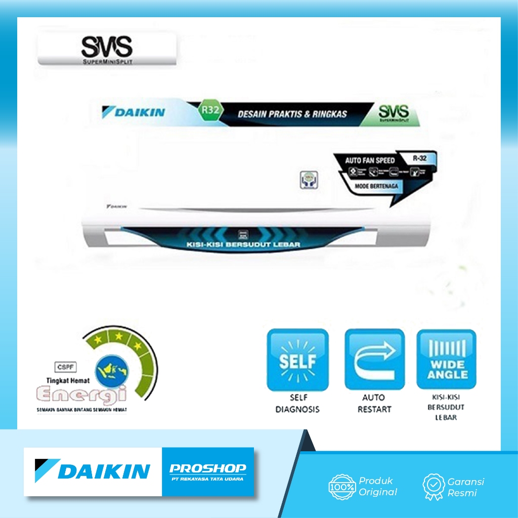 AC Daikin type Super Mini Split STCNV - 2.5PK