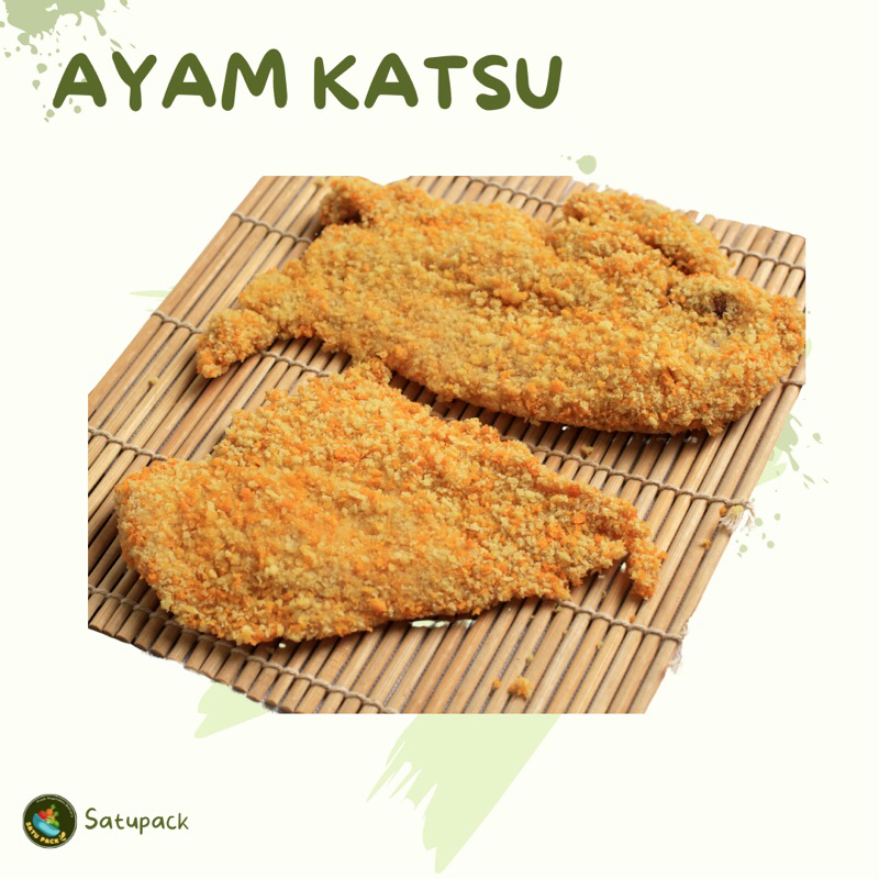 

AYAM KATSU HOMEMADE / CHICKEN KATSU FRESH BUKAN FROZEN - 350gr