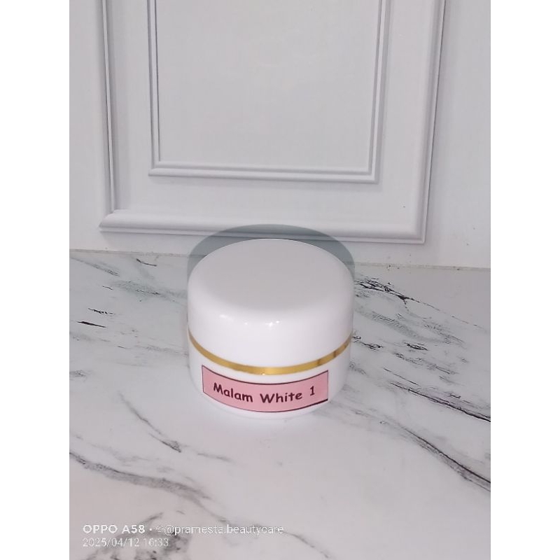 KRIM MALAM WHITE 1 NAJMINA