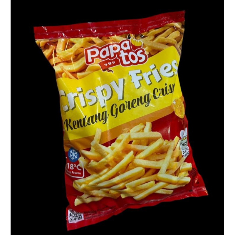 

Papatos Crispy Fries isi 1kg