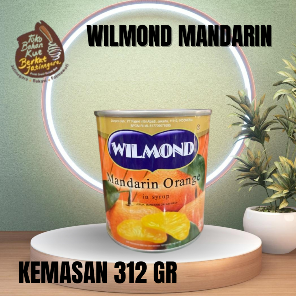 

BUAH KALENG WILMOND MANDARIN ORANGE 312 GR / CANNED FRUIT CAN / CTN ( 24 PCS)