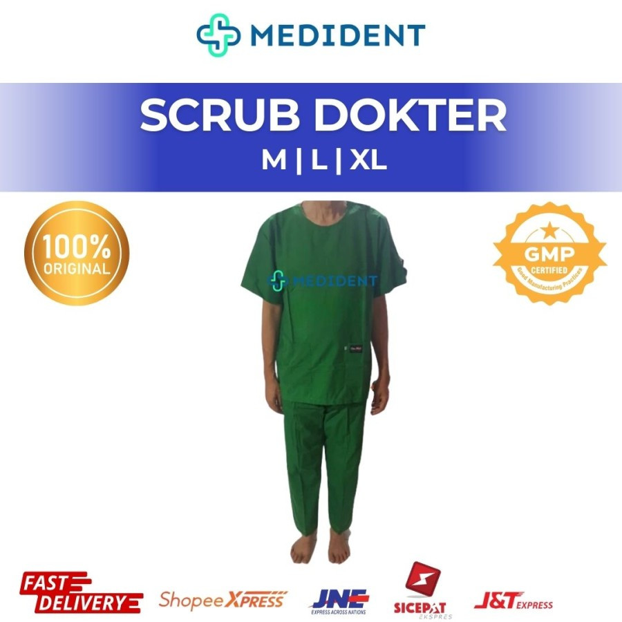 Scrub Dokter/ Baju Scrub / Baju Dokter / Baju Suster / Surgical Scrub