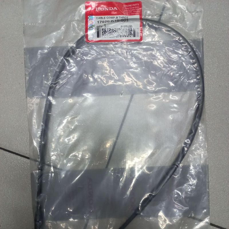 17920K15601 – CABLE COMP B THROT, KABEL GAS B, KABEL GAS CB 150 NEW ORI AHM