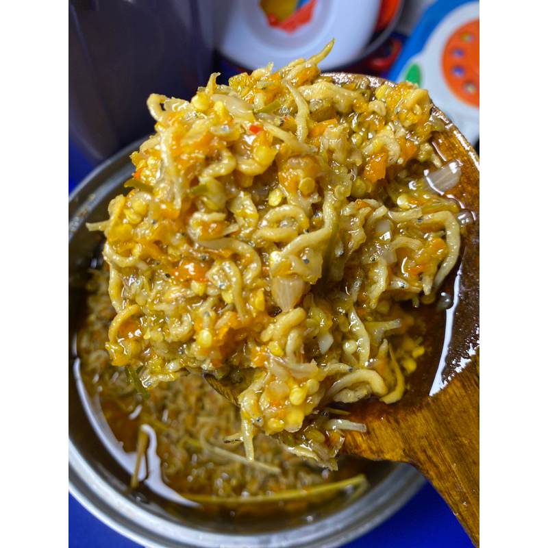 

teri mande sambal bawang mercon