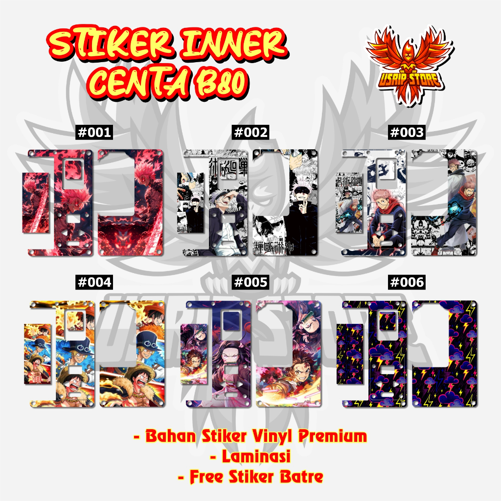 

stiker aksesoris ceentaa80 part 2