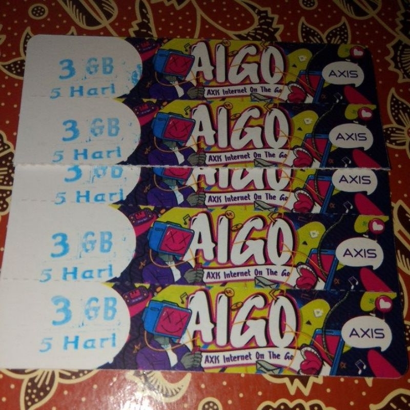 Axis 3GB 5Hari