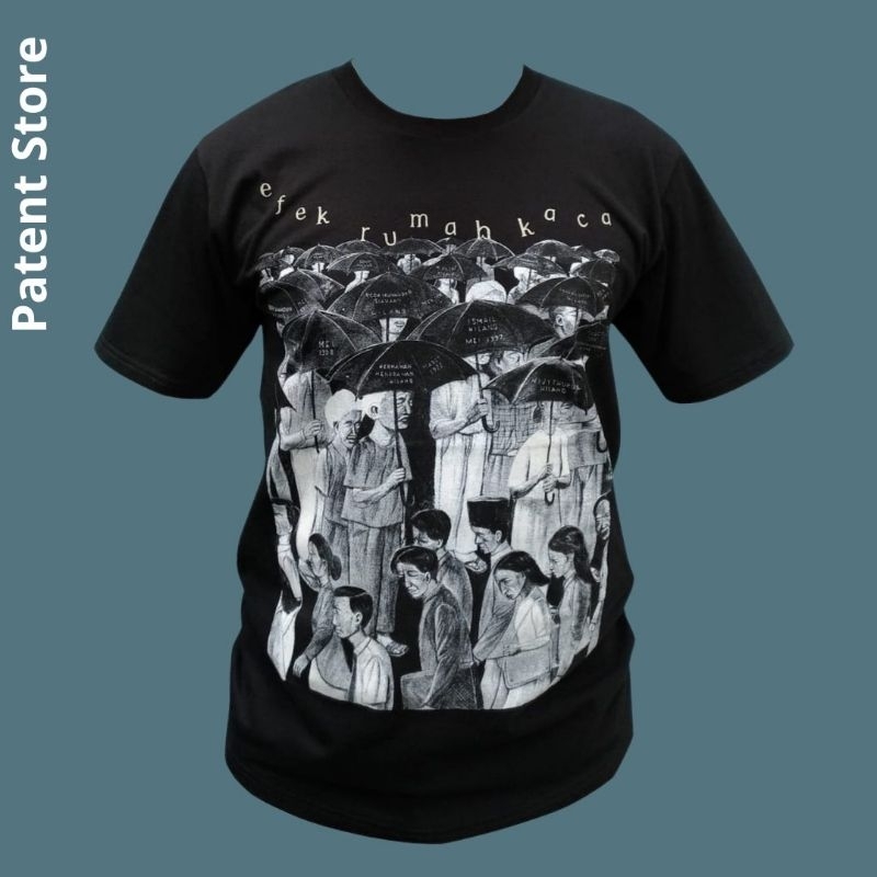 T-shirt Efek Rumah Kaca - Jingga