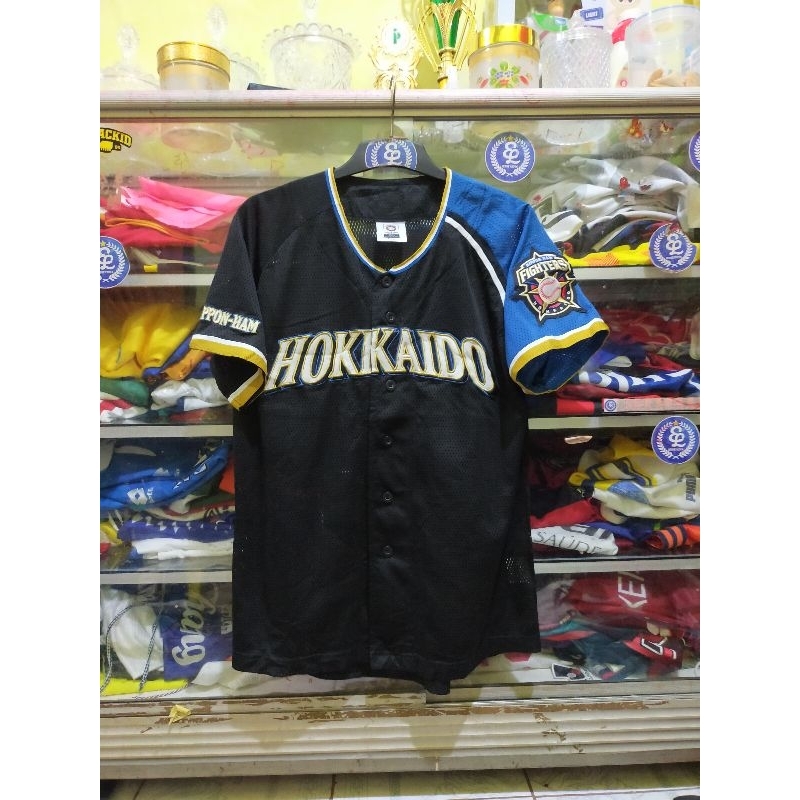 jersey baseball Hokkaido Nippon Ham Fighters 2008 Original  Bordir