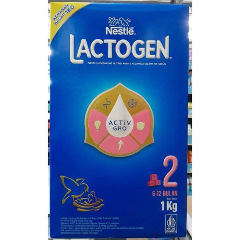 

Lactogen 2 6-12 bulan 1 kg ED Desember 2025