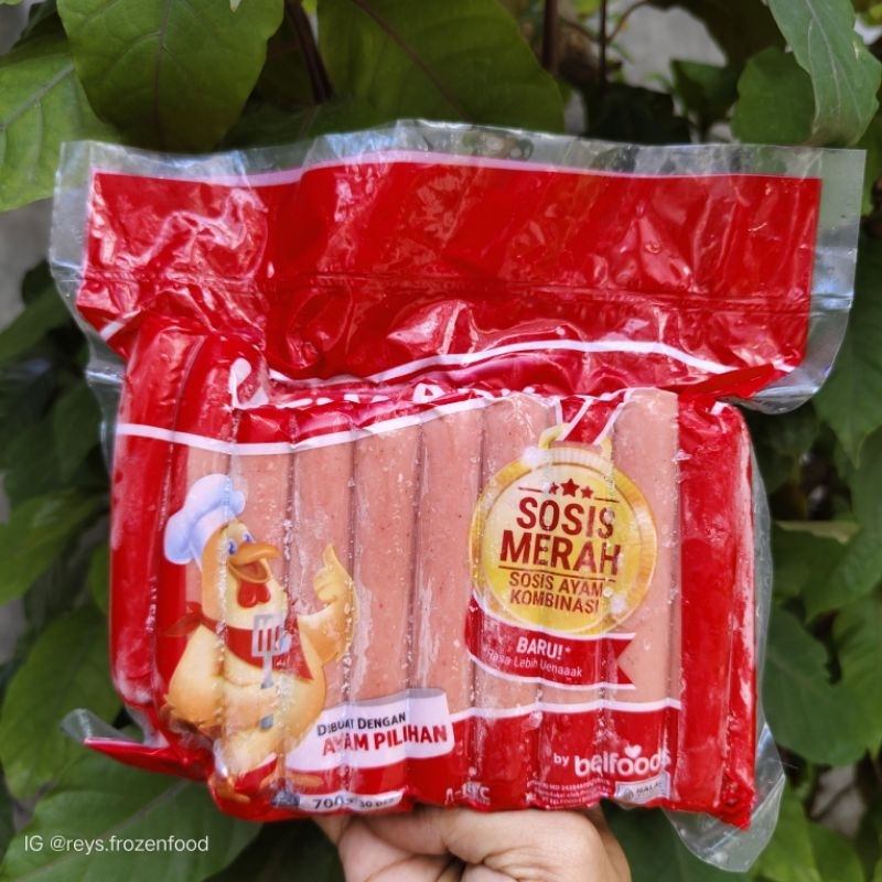 

Belfoods sosis ayam 700gr isi 30pc