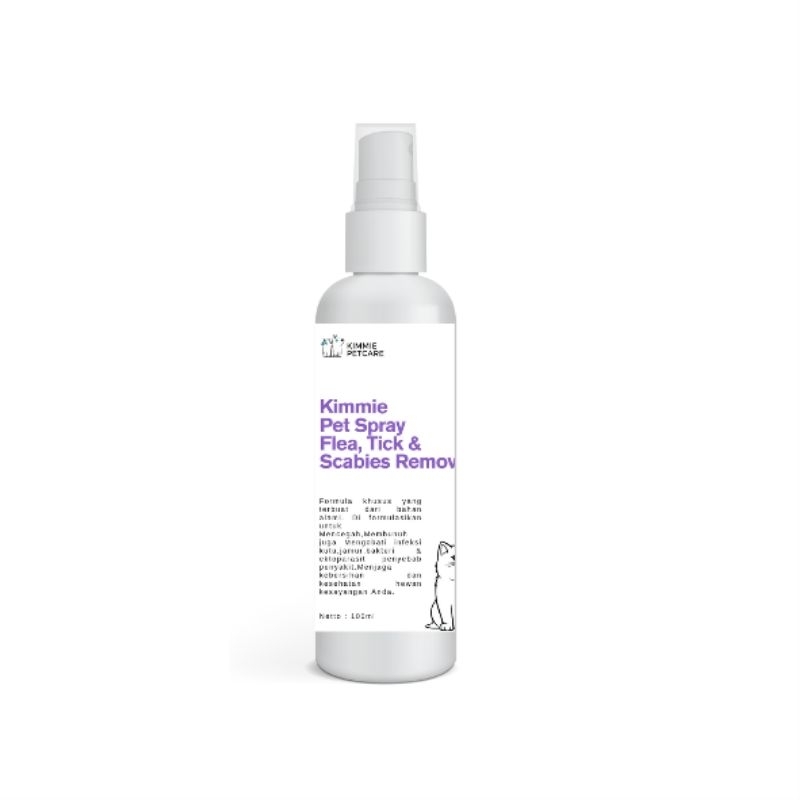 Kimmie Obat Anti Kutu Spray - Flea & Tick Remover
