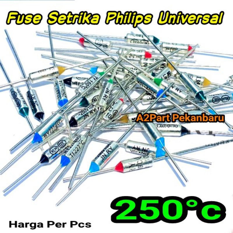 Fuse Setrika Philips Umum 250°c 10A 250V