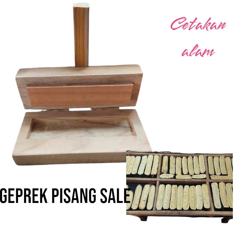 Alat pemipih pisang sale/pisang geprek