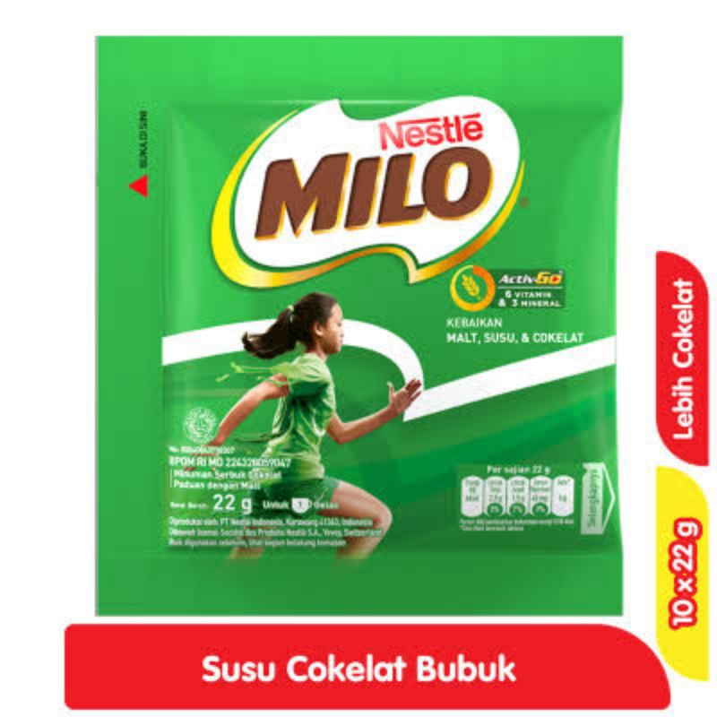 

Milo Activ-Go Sachet 10 x 22 g