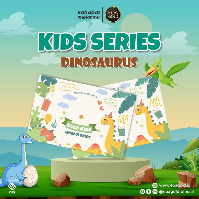 EOA GOLD 0.005 dan 0.025 Gram Kids Variant