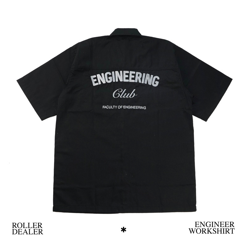 Roller Dealer - Engineer Workshirt (Kemeja Teknik/Workshirt Teknik/Kemeja Pria)