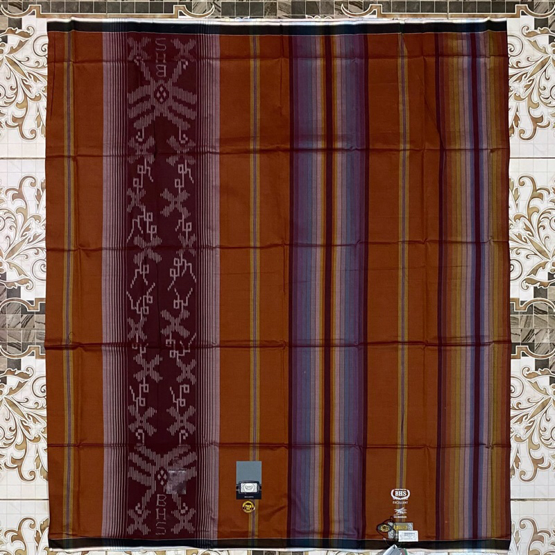 NEW - SARUNG TENUN BHS MERCERIZED/EXCELLENT TKB KES GRADE GOLD PRODUCT LAWAS BERTTD AR. BAHASUAN 100