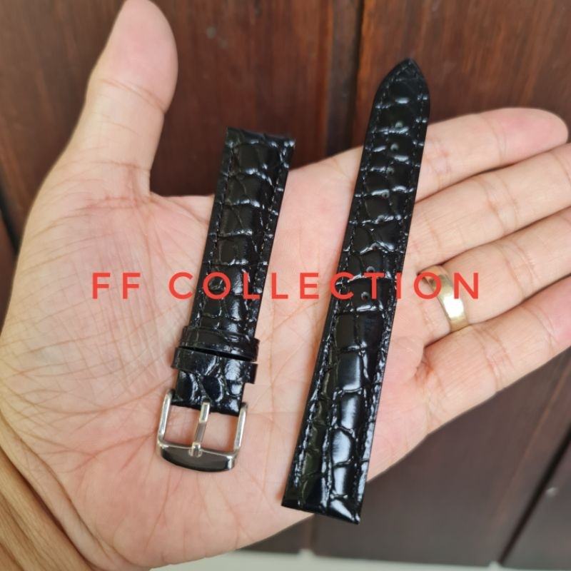 FF COLLECTION LEATHER ORIGINAL PEN QUICK RELEASE OTOMATIS  universal 12mm - 22mm Tali Jam Tangan / T