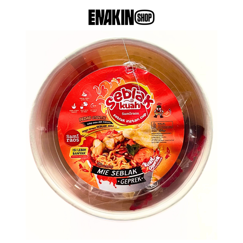 

Mie Seblak Geprek Samiraos
