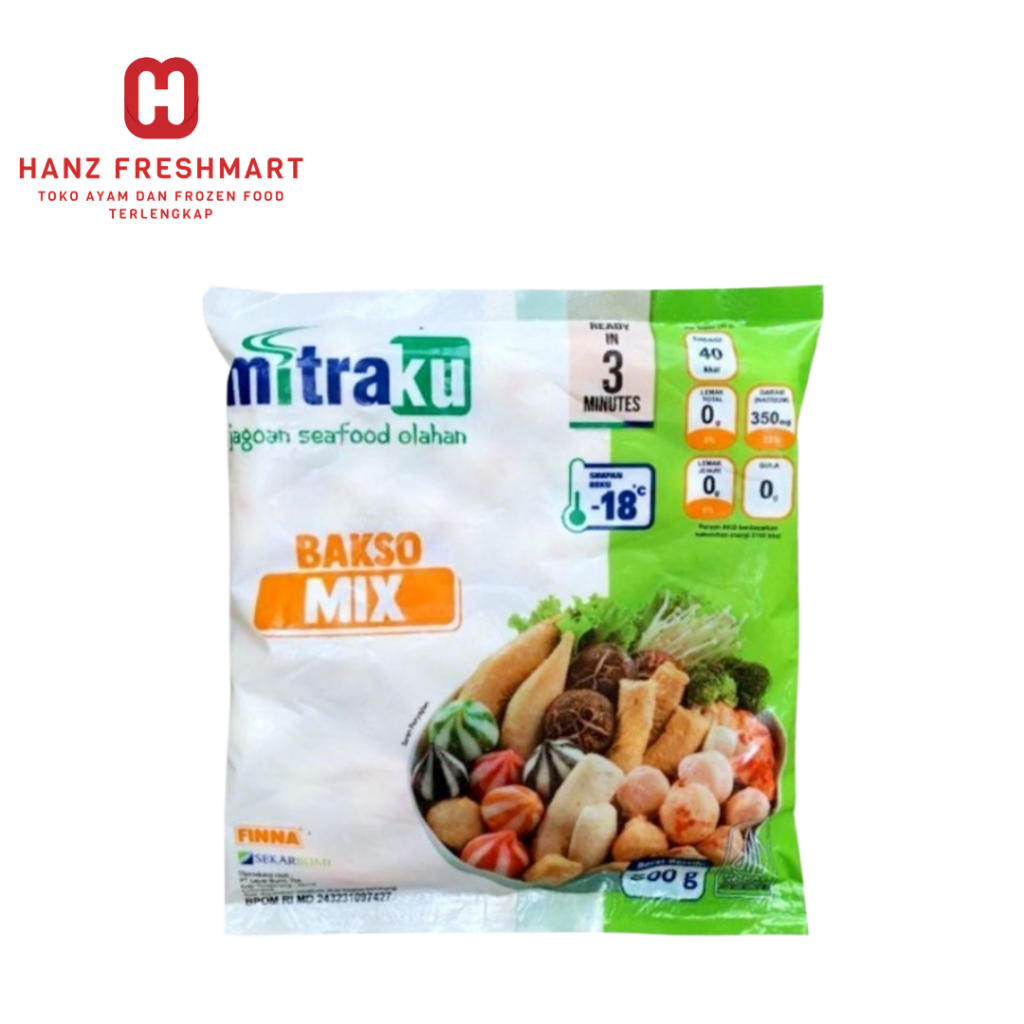 

Mitraku Bakso Mix 250gr & 500gr - Hanz Freshmart