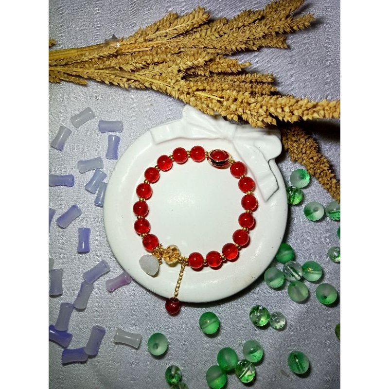 Gelang Manik Manik Kristal, Gelang Manik Manik Aesthetic kristal, Gelang Tangan Wanita