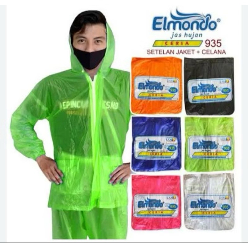 Jas hujan elmondo ceria