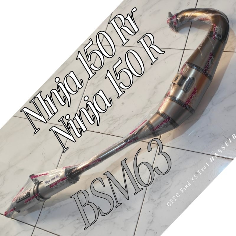 Knalpot Racing Ahau Ninja R & Ninja Rr / Knalpot Ahau Ninja 150 R & Rr