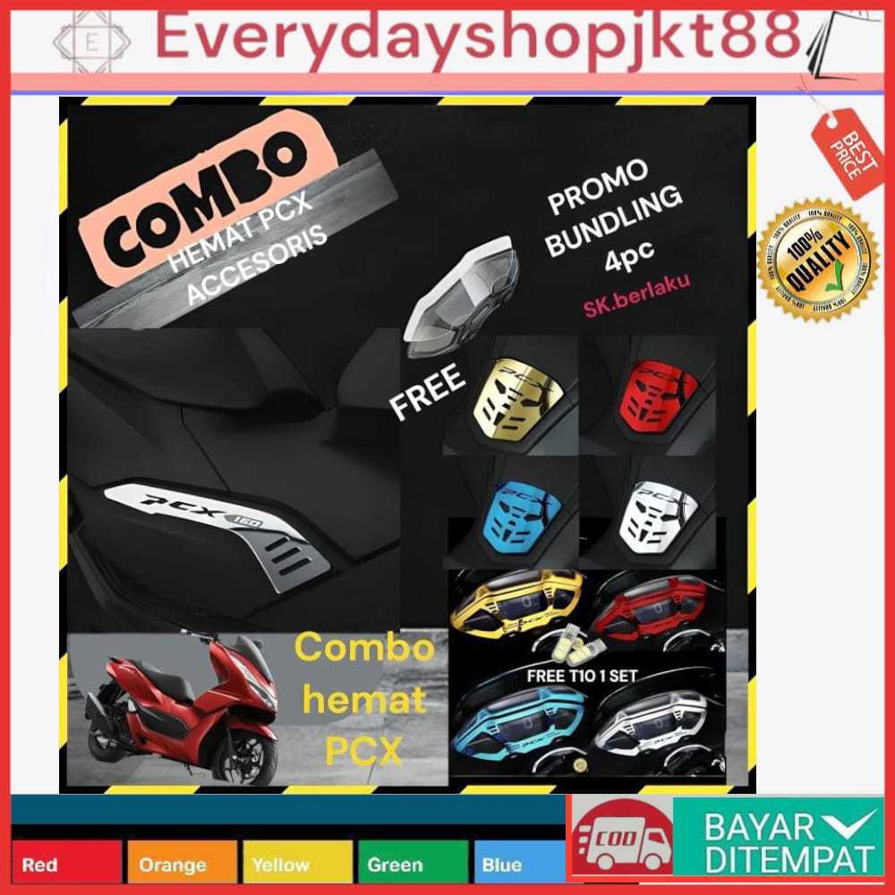 Promo Bundling Aksesoris Pcx160 Paket combo hemat pcx160 Aksesoris Pcx Paket Lengkap Aksesoris Pcx C
