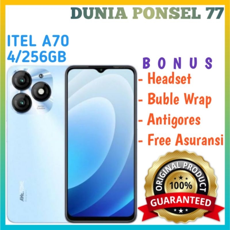 ITEL A70 4/256GB | ITEL A70 4/128GB | ITEL A70 4/64GB | ITEL A70 3/64GB