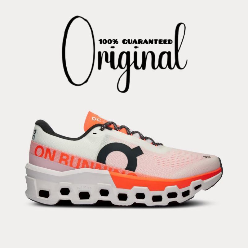 On Original Cloud - On Running - Cloudmonster 2 Undyed  Flame Running Shoes