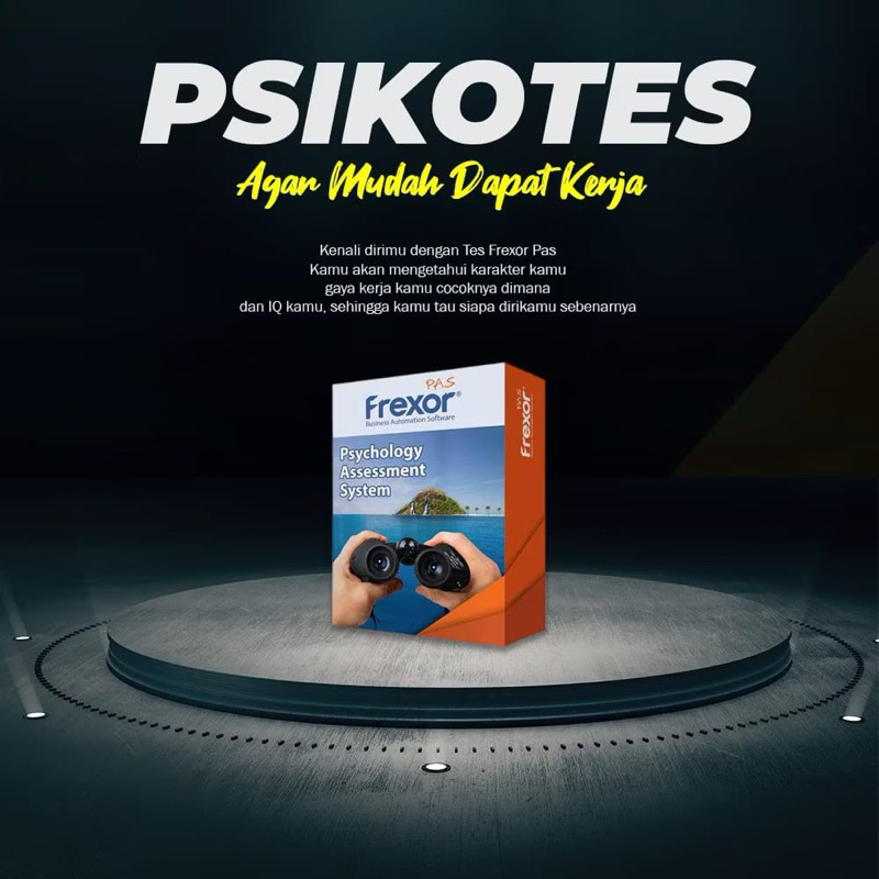 Frexor PAS | Psikotest | Tes IQ | DISC | VAK | psikotest Karyawan | Pegawai Pemerintahan
