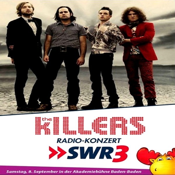 DVD Musik The Killers ~ SWR3 Radio Konzert 2012