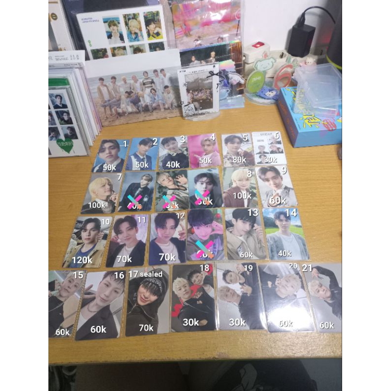 Photocard Dream Shohikigen Tokyo Osaka Fokuoka Beam HW Scoups Jeonghan Joshua Jun Hoshi Woozi Dk Ver