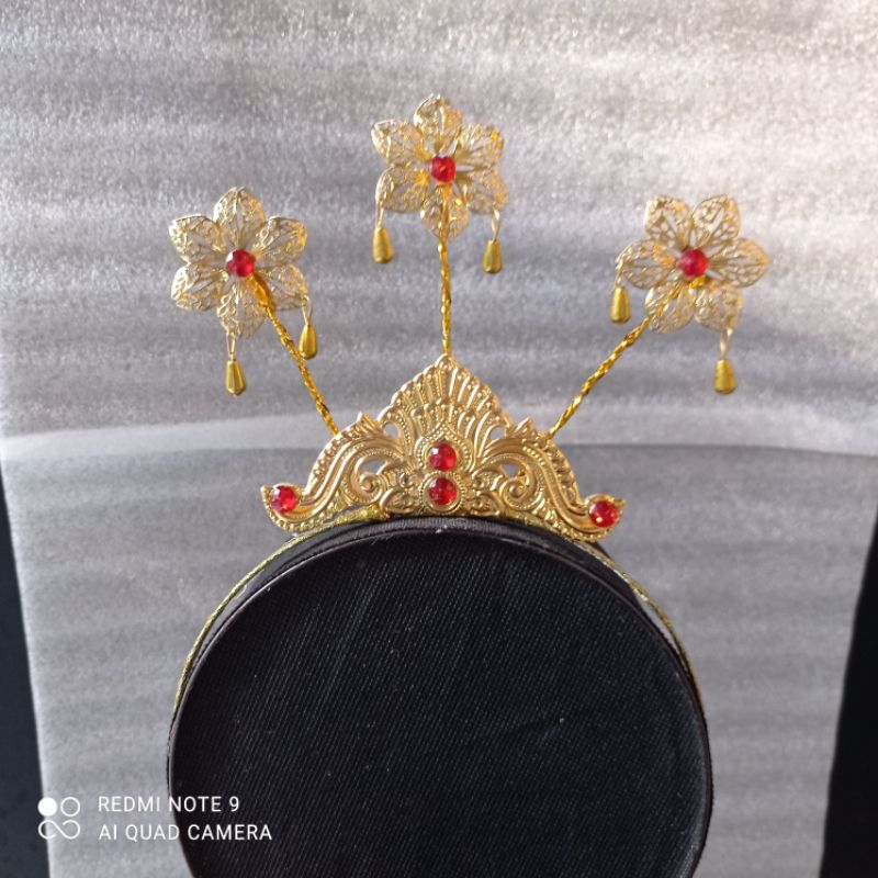 bando adat Jawa modifikasi/bando Jawa/mahkota kembang goyang/sunduk mentul