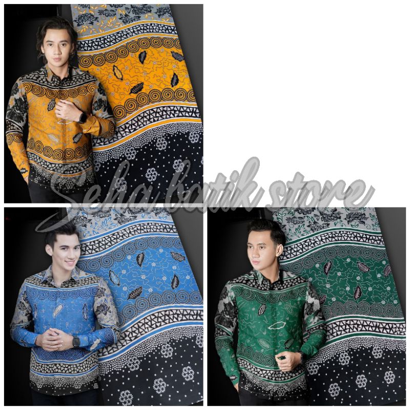 KAIN BATIK / KAIN KATUN / BATIK PEKALONGAN / SERUNI / SERAGAM BATIK / ATASAN BATIK PRIA
