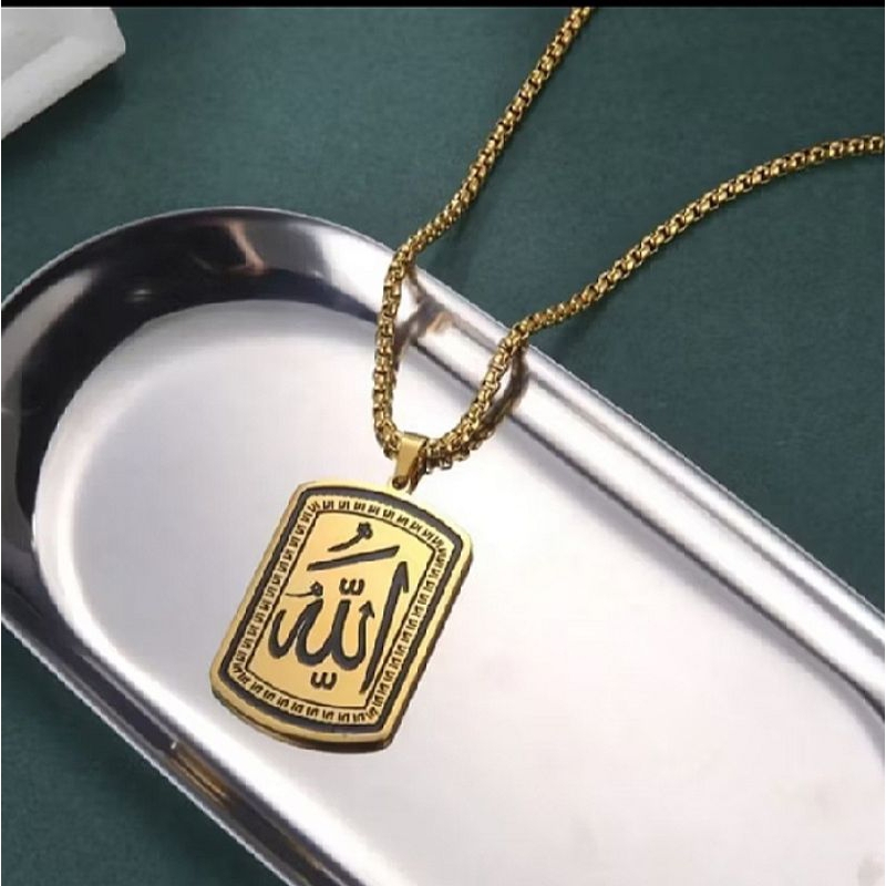 Kalung lafaz Allah gold antikarat